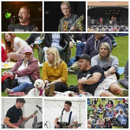 Clarence Park Festival went ahead on Saturday and Sunday despite the rain.