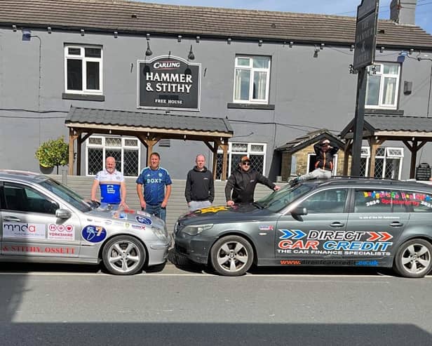 Darren Forsyth, Richard Walsh, Shane Gardiner and Damien Day will all participate in the upcoming Benidorm Bangers car rally.