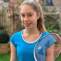 Eva Hursthouse, 14, who has only been playing badminton for five years competitively, will be representing Yorkshire
