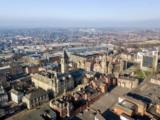 Wakefield city centre