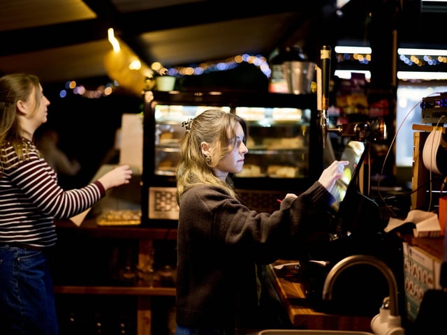 The cafe has become one of the district's favourites since opening last year.