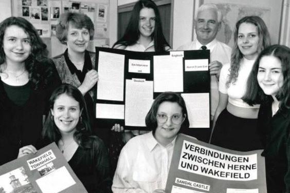 Outwood Grange School pupils visit Germany, 1995.