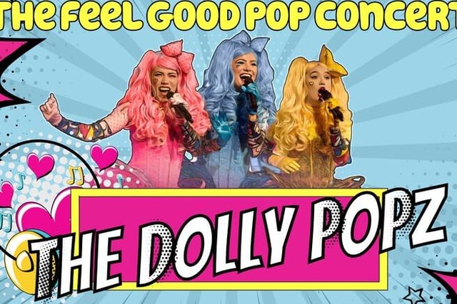 The Dolly Popz are pop culture Princesses, living their best lives and achieving their Dolly Dreamz together! Join them at their high energy Pop Party! Featuring big costumes, big moves and an even bigger playlist of feel-good, pop favourites from Meghan trainor, Miley Cyrus, Little Mix, Taylor Swift, Lizzo and more!