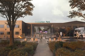 Production Park's development plans will add two new studios, commercial space and more education facilities to the site. Credit: Forbes Massie