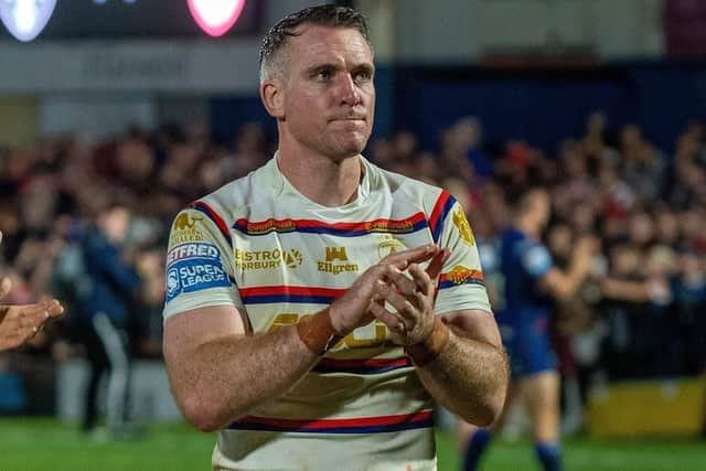 Matty Ashurst will be one of the players helping to get Wakefield Trinity off to a better start to 2024 than they finished this year. Photo by Bruce Rollinson