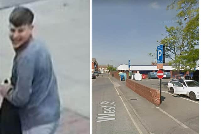 West Yorkshire Police have appealed for information after a racially-aggravated serious assault that took place on West Street, Normanton, on Sunday April 9.