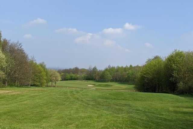 And with outdoor sports also free to resume, golf clubs also saw some changes. Pictured is an empty Normanton Golf Club in April 2020.