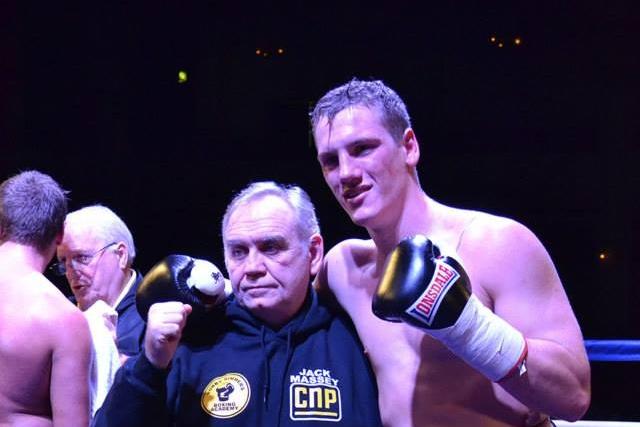 Jack Massey and trainer Bobby Rimmer after another victory.