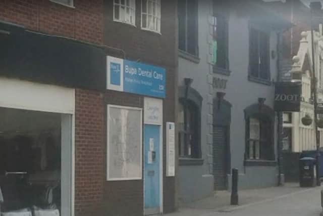 Bupa Dental Care, Pontefract. Picture by Google