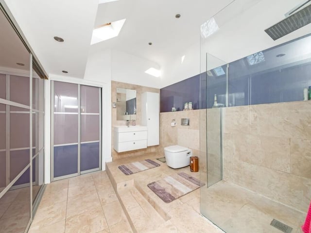 One of three high spec bathrooms in the property.