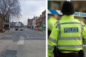 West Yorkshire Police received a number of reports of a fight outside a bar on Westgate which was spilling out into the road.