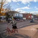 The scheme will improve Wheldon Road, Saville Road and Aire Street for pedestrians and cyclists with new and improved crossings, cycle lanes and a bridge over the railway.