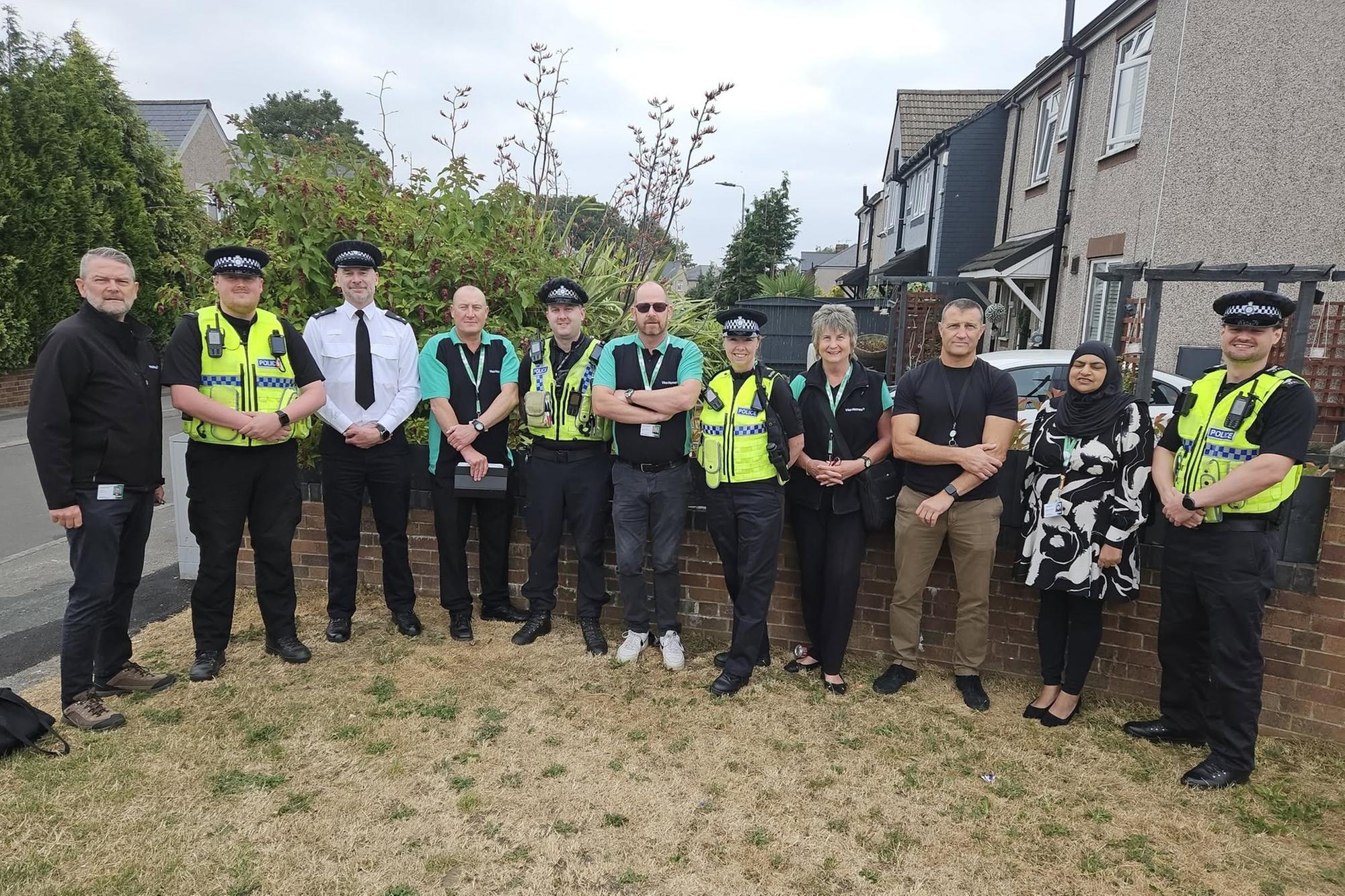 Police and housing workers tackle anti-social behaviour in Airedale ...