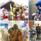 The cosplay event featuring the very best characters from pop culture decended on the shopping centre on Friday and Saturday, and happily posed for photos with fans of all ages.