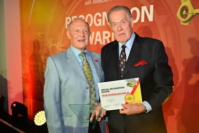 Sir Geoffrey Boycott was presented with The Chairman's Award and Peter Sunderland, the former YAA Chairman, received the Lifetime Achievement Award.
