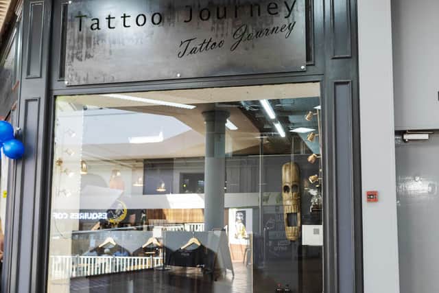 The tattoo shop opened it's doors on Saturday (May 27).