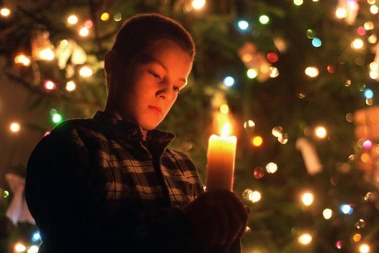 Paul Scholes, 10, from Wakefield, won a competition to switch on the Christmas tree lights at Leeds Parish Church in 1995.