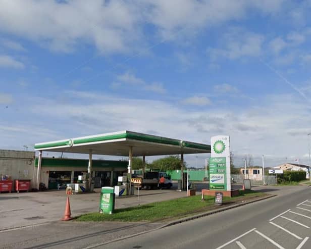 The petrol station on Wakefield Road. Picture by Google