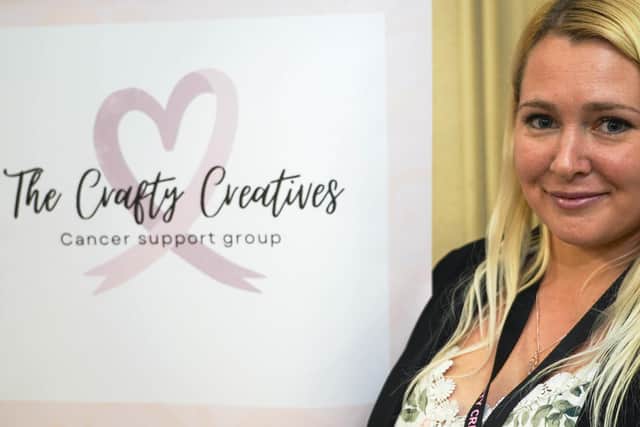 Claire Stewart, founder of Crafty Creatives.