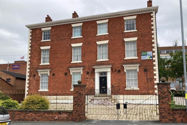 Ploughland House, on George Street, Wakefield, was the base for former crime commissioner Mark Burns-Williamson.
