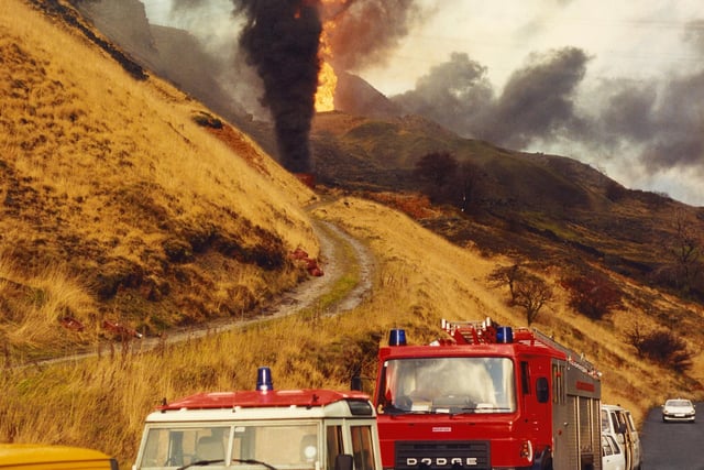 1. Summit Tunnel Fire of December 1984, when a dangerous goods train caught fire in the tunnel, between Todmorden and Littleborough.