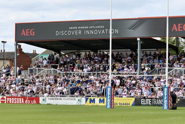 The DIY Kitchens Stadium. Photo by Kevin Creighton.