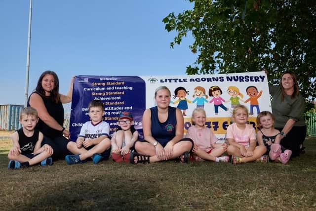 The nursery has been praised in all areas by Ofsted inspectors.
