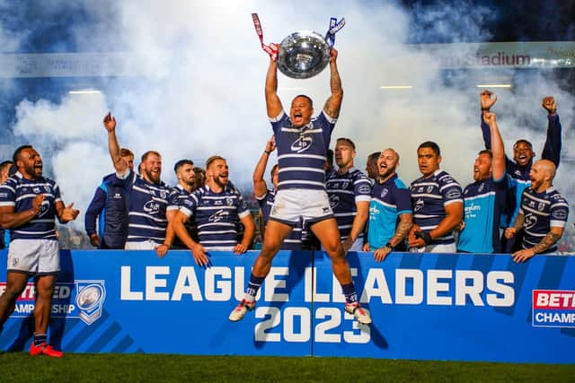 Featherstone Rovers will be out to win the Betfred Championship League Leaders' Shield again in 2024. Photo by JLH Photography