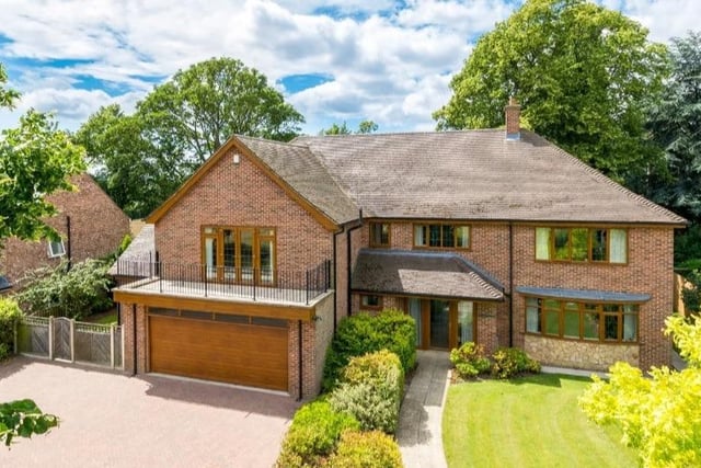 This 5 bed detached house on Towers Lane, Crofton comprises, atrium return staircase and lift rising to the first floor. Separate study, dining room, and generous dining kitchen. 
It's for sale for £1,000,000