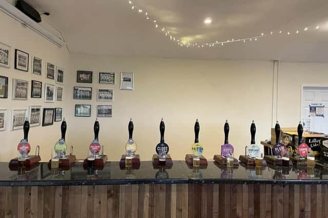 A variety of beer was on offer throughout the festival. (Picture: East Ardsley Cricket Club)