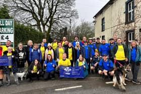 A group of 34 people tackled the 3 peaks challenge to raise money for the Prince Of Wales Hospice in memory of Gavin Ward