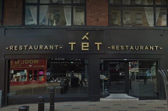 Têt Restaurant on Cross Square, has 4.3 stars with 329 reviews.