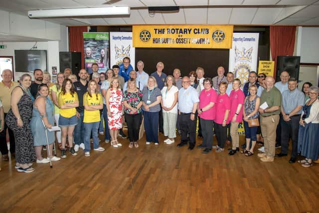 Horbury Rotary Club has donated thousands to local charities and organisations in the area.