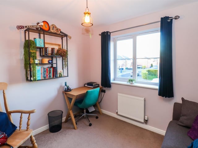 The South Milford home has versatile space within its accommodation.