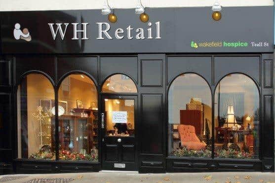 Wakefield Hospice's retail shop on Teall Street