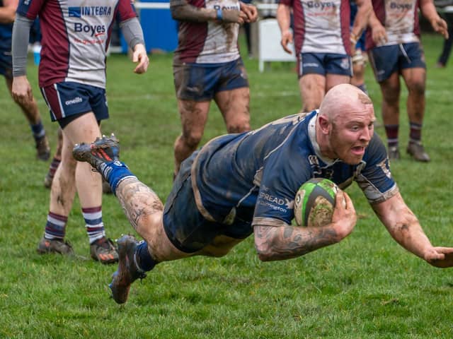 Sam Millard was a try scorer for Pontefract RUFC in their game at Morley.