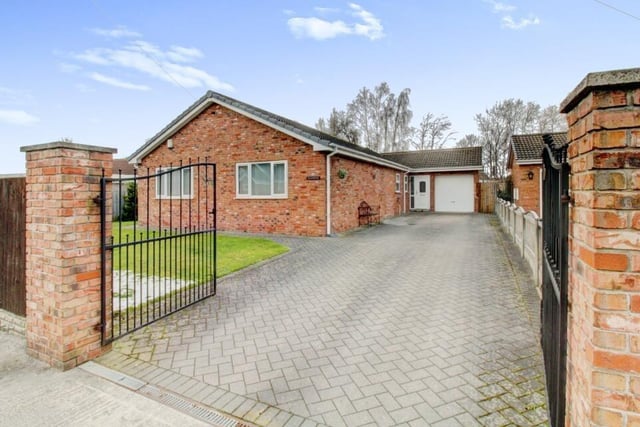 This modern bungalow on Middle Oxford Street, Castleford, is available for £420,000.