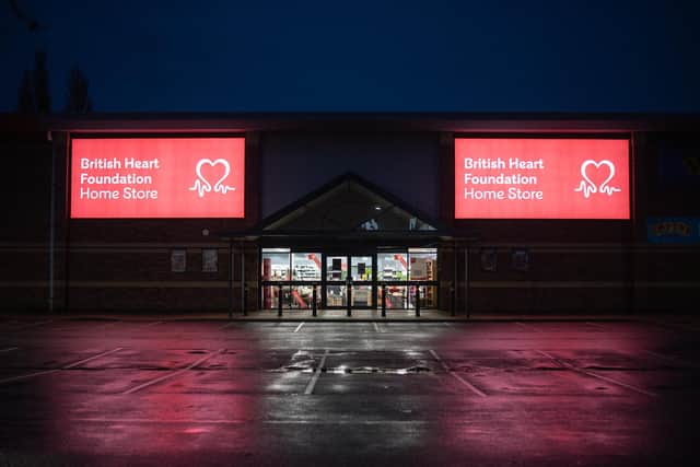 The British Heart Foundation has relocated its Wakefield store to a bigger location