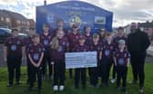 Frickley Colliery CC receive a £1,000 boost in their fundraising bid to install a two-lane net facility.
