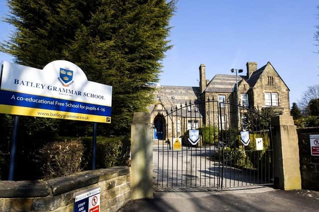 The study ranks towns and cities in Yorkshire by the increase in house prices when closer to a school, with Castleford second, Dewsbury fourth and Batley eighth throughout the whole of the area