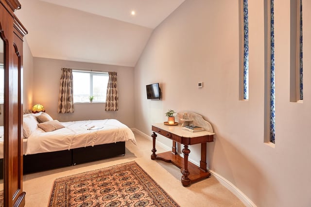 Another of the property's double bedrooms.