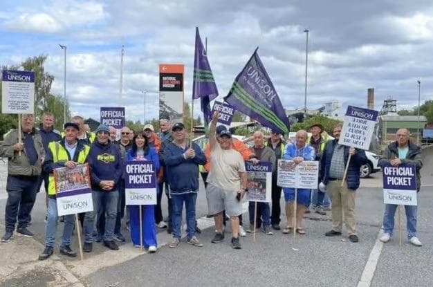 UNISON general secretary to join striking workers on Coal Mining Museum ...