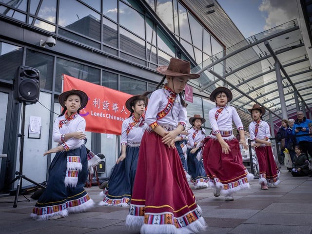 The afternoon featured live music, stalls and performances from Leeds Chinese Community School.