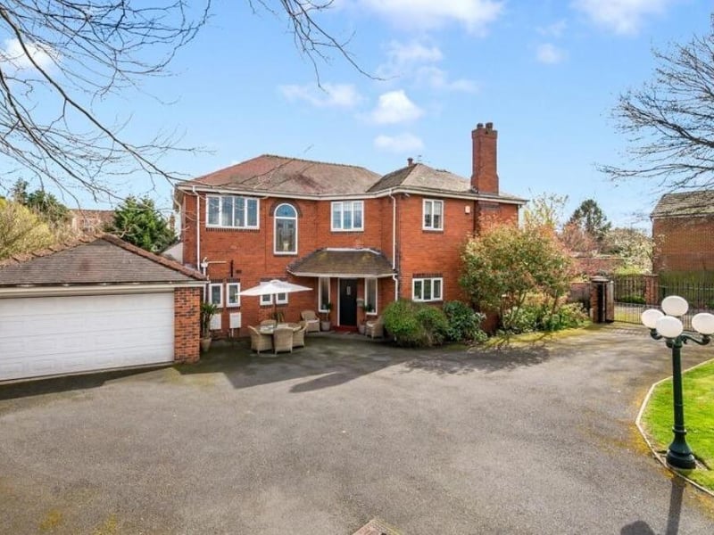 On the market for £900,000 with Fine & Country, Wakefield, this four bedroom house is described as: "Found in an extremely desirable location this truly wonderful, spacious detached family home, the property enjoys an elevated position pushed back from the road creating excellent privacy for the homeowners."