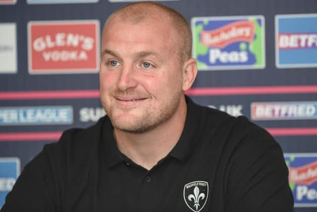 Mark Applegarth has decisions to make ahead of his first Super League game in charge of Wakefield Trinity. Picture: Dean Williams