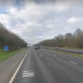 The M1 northbound between J39 (Wakefield) and J40 (Dewsbury) is closed due to a collision.