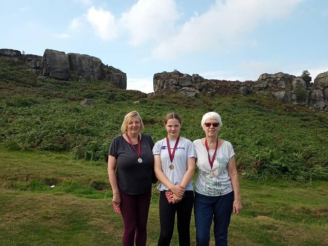 Three generations of one family have taken part in a fundraising abseil for the Prince Of Wales Hospice
