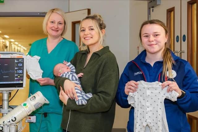 At what can be a difficult and worrying time for some parents, Tesco has donated packs of F&F Premature Baby Essentials to the hospital’s neonatal unit. Each pack contains sleepsuits, bodysuits, hats and scratch mitts. The Salvation Army is partnering with Tesco to help deliver the clothing.