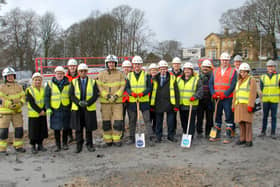 Building work has begun on the new West Yorkshire Fire and Rescue Service HQ in Birkenshaw