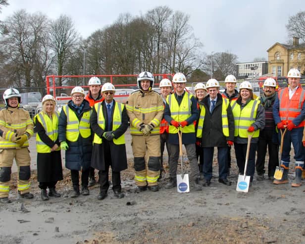 Building work has begun on the new West Yorkshire Fire and Rescue Service HQ in Birkenshaw